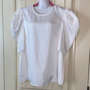 Express Cream Puff Sleeve Blouse